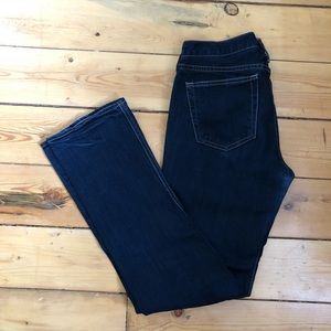 J Crew Matchstick Jeans In Deep Indigo Wash